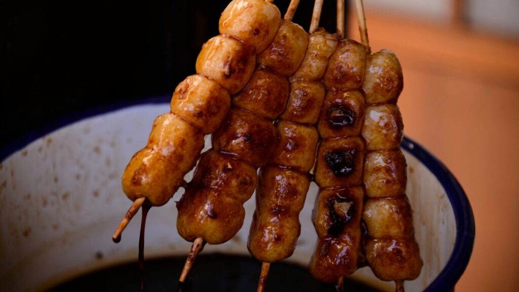 Mitarashi Dango - Japan Navi Journey
